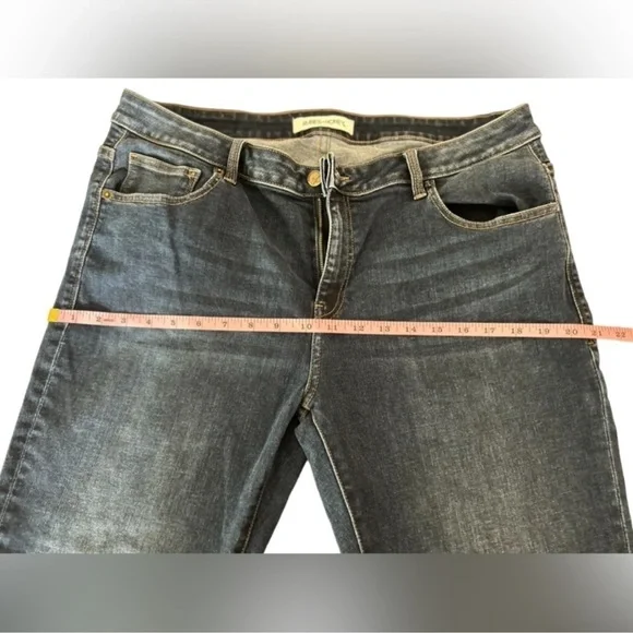 Rubies + Honey Women's Blue Bootcut Jeans Size 16  5-Pocket‎ - Picture 3 of 10